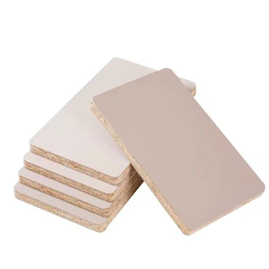 18mm Laminated Super Matte MDF PET Vaj Huam Sib Luag